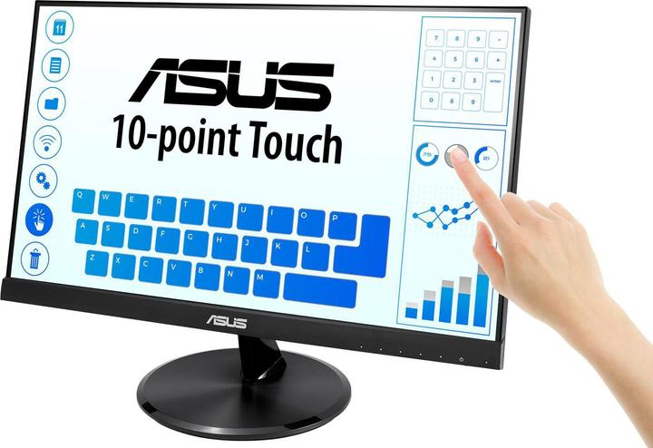 Produktbild ASUS Touch LCD VT229H 21,5", Touchscreen, IPS, FHD, 1920 x 1080 Pixel, 5 ms, 250 cd (1920 x 1080 Pixel, 21.50")