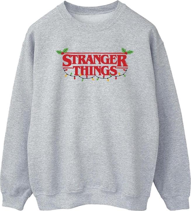 Netflix Stranger Things Christmas Lights Sweatshirt (S)