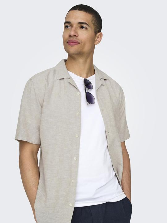 Image du produit Only & Sons Chemise unie à manches courtes (XL)