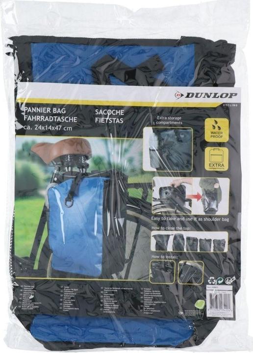 Produktbild Dunlop Fahrradtasche (Gepäckträgertasche)