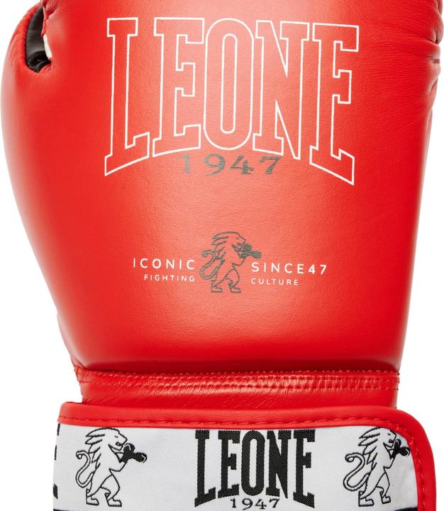Produktbild Leone Iconic Boxhandschuhe Rot GN208 (10 OZ, One Size)