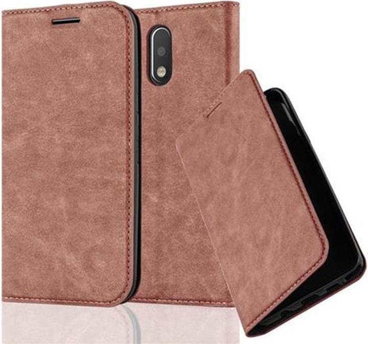 Produktbild Cadorabo Book Invisible Magnet Cover (Motorola Moto G4, Motorola Moto G4 Plus)