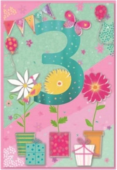 Immagine prodotto Simon Elvin Regalo Terzo Compleanno Biglietto d'Auguri Misura Confezione 6 (6 pz.)