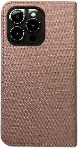 Produktbild No Name Etui Smart Magnet book iPhone 15 Pro Max 6.7" różowo złoty/rose gold (Apple iPhone 15 Pro Max)