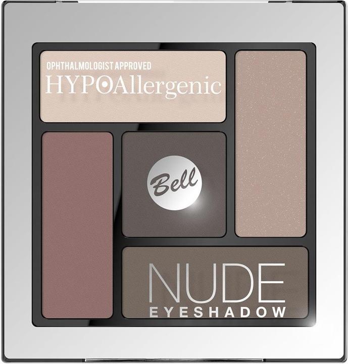 Produktbild Bell Cosmetics HypoAllergenic Nude Eyeshadow hypoallergenic satin-cream eye shadows 01 5g (01)