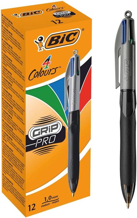Produktbild Bic Grip Pro (Grau, Schwarz, 1 x)