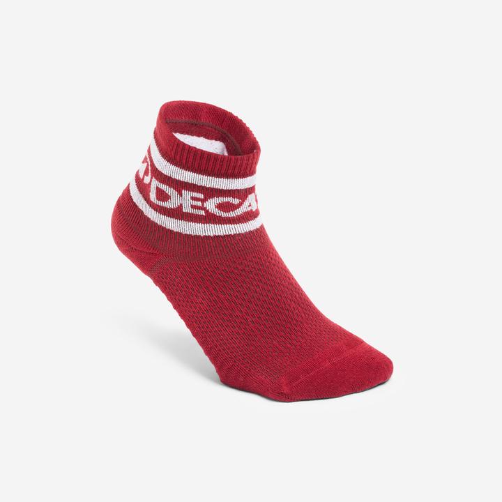 Immagine prodotto Decathlon Socken Low 3er-Pack - rosa/weiss (39, 42)
