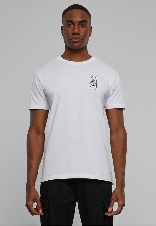Produktbild Mister Tee Peace Sign Tee EMB - 119315 (L)