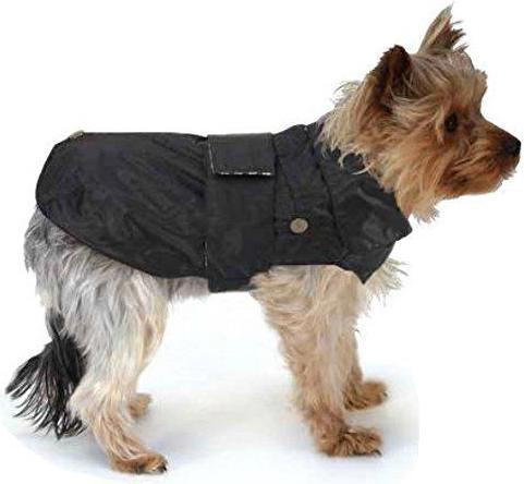 Immagine prodotto Croci Impermeabile Spa Montreal per cani nero 60 cm (60, Cappotto per cani)