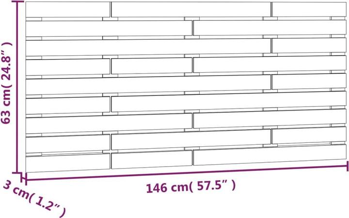 Image du produit VidaXL Oksiutka (146 x 3 x 63 cm)