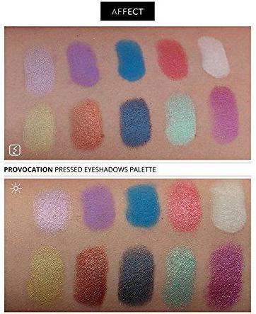 Actual product image Affect Provocation Pressed Eyeshadow Palette pressed eyeshadow palette 10x2.5g