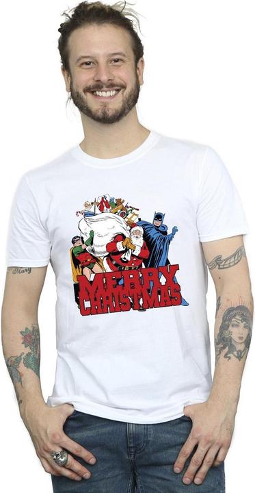 Produktbild Batman Merry Christmas Comic TShirt (S)