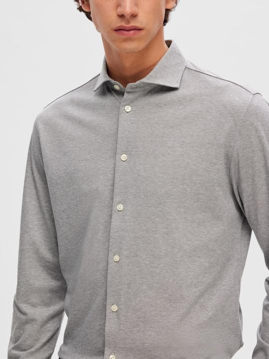 Image du produit Selected Homme Chemise à manches longues en piqué (XXL)
