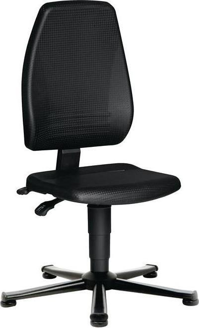 Actual product image Tecwerk Office swivel chair base gliders integral foam black 440-620 mm