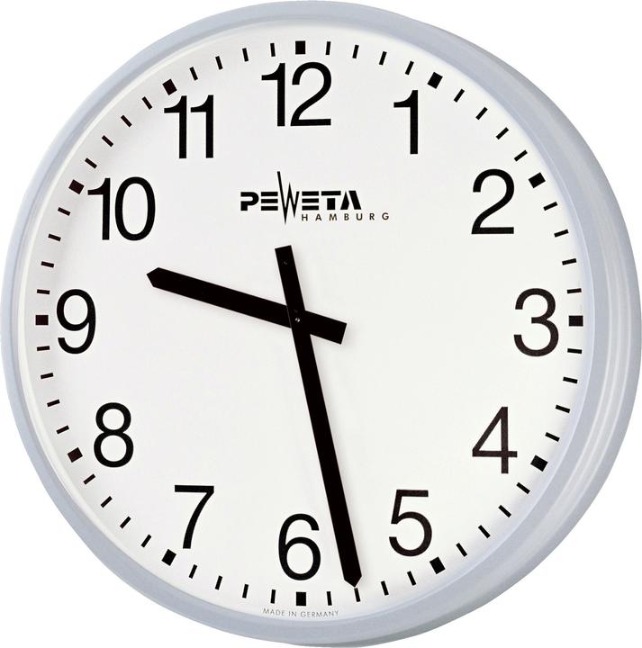 Produktbild Peweta Grossraum-Wanduhr ø 52 cm, Batteriebetrieb (52 cm)