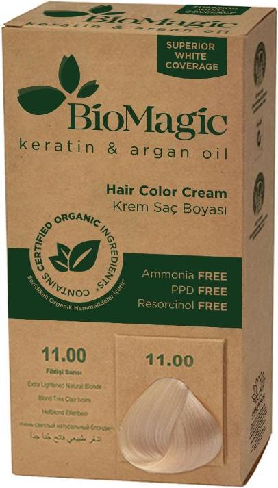 Produktbild Biomagic Haarfarbe sehr helles Platinblond (11.00) 250 g - Biomagisch