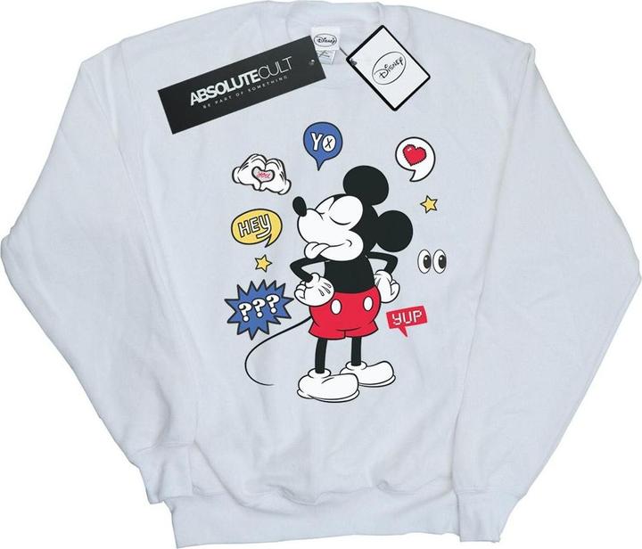 Immagine prodotto Disney Mickey Mouse Tongue Out Felpa Ragazze (116)