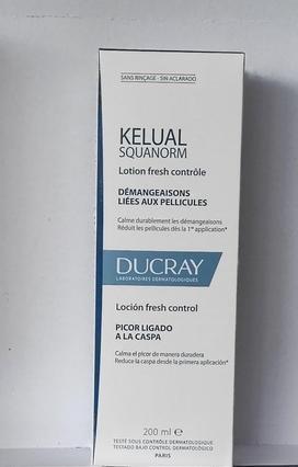 Produktbild Ducray Kelual Squanorm Erfrischende Schuppen- und Juckreizlotion 200ml (Körperlotion, 200 ml)
