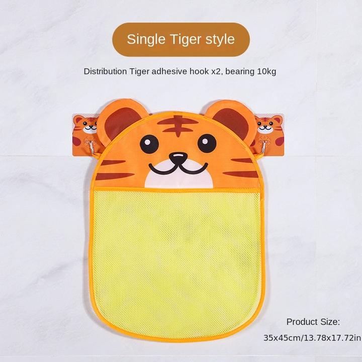 Immagine prodotto Activity Board Borsa a rete per il bagno dei cartoni animati, borsa per riporre i giochi da bagno e d'acqua, borsa