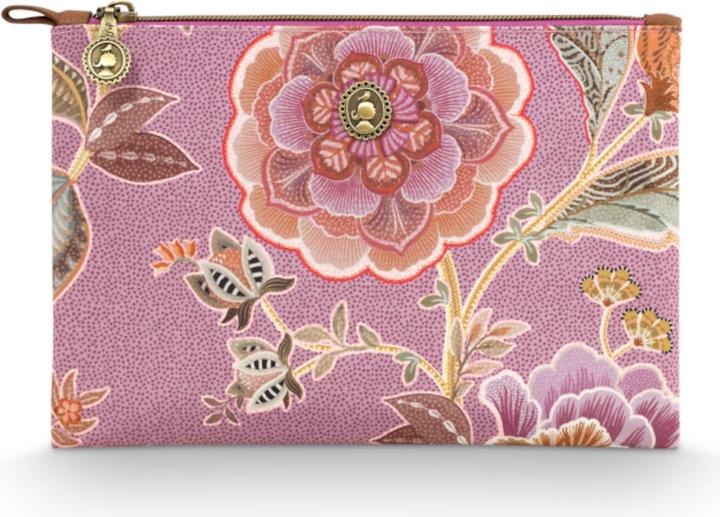 PIP Studio Charly Kosmetiktasche flach medium Matata lila 24x1x15.5cm