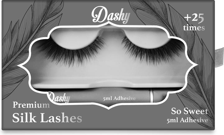 Produktbild Dashy Premium Silk Lashes + 5 ml Adhesive So Sweet (Künstliche Wimpern)