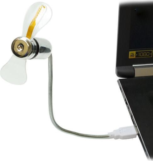 Actual product image Novidarte FLEX USB-Fan (60 dB)