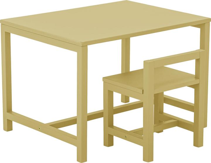 Actual product image Bloomingville Mini Rese Table, Yellow, MDF (73 x 50 x 55 cm)