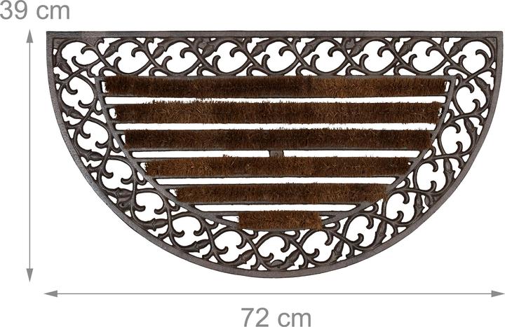 Immagine prodotto Relaxdays Zerbino (72 x 39 x 4 cm)