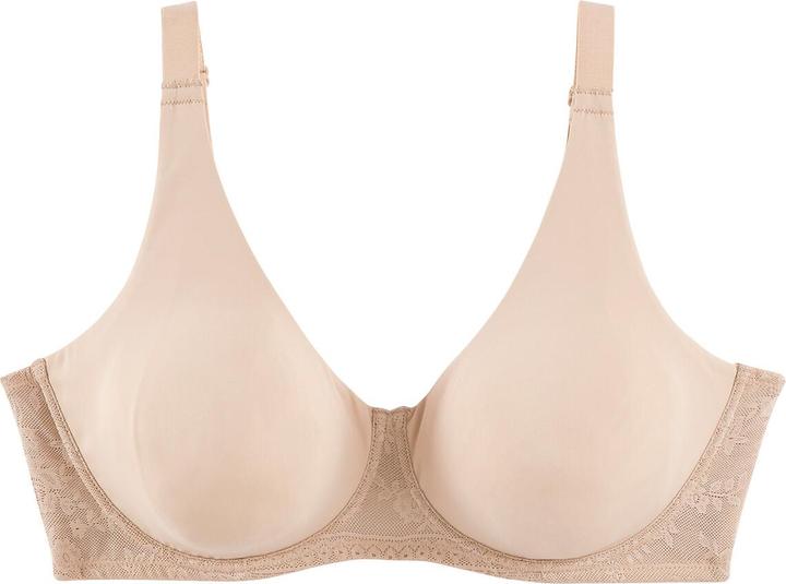 Image du produit La Redoute Collections Soutien-gorge minimiseur en microfibre et dentelle (95 D)