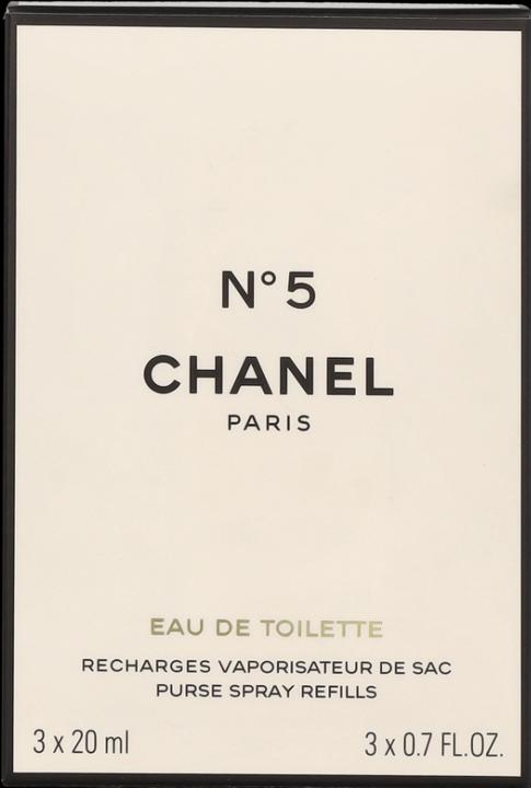 Actual product image Chanel N°5 3x Refill (Eau de toilette, 60 ml)