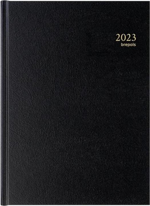 Image du produit Brepols Agenda Bremax 2 noir 1J/2P (A4, Allemand, Français, Anglais, Néerlandais)