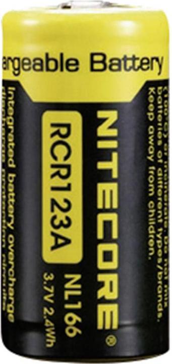 Image du produit Nitecore Batterie Li-Ion Type 16340 - NL166
