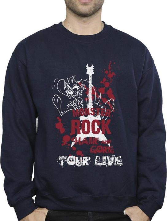 Produktbild Looney Tunes Taz Monster Rock Sweatshirt (XL)