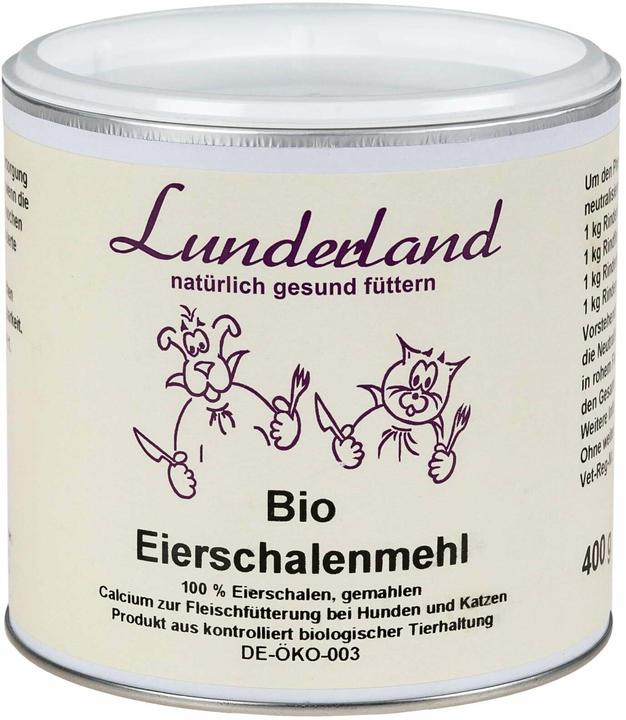 Image du produit Lunderland Poudre de coquille d'oeuf bio Complément alimentaire (Adulte, 1 pcs, 400 g)