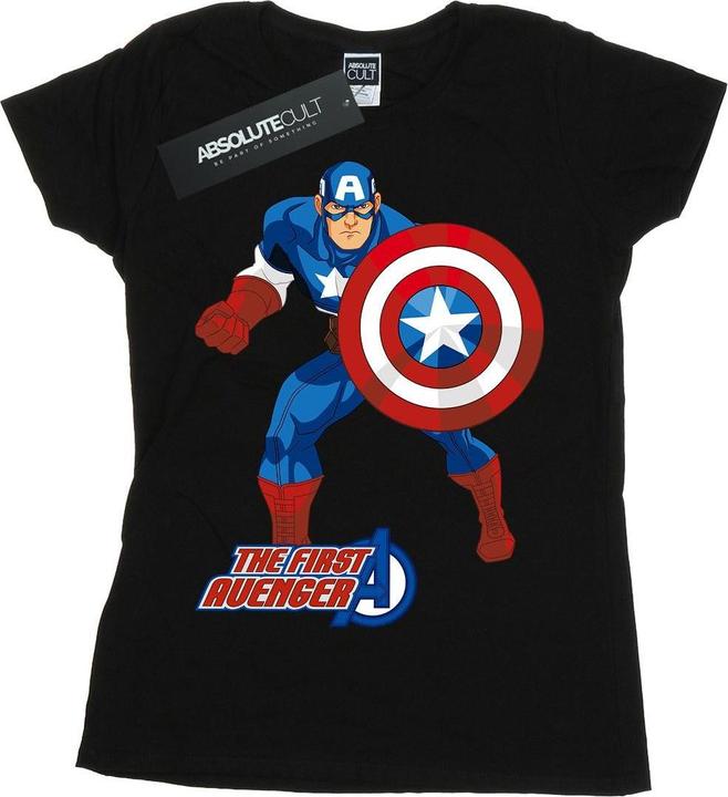 Immagine prodotto Captain America The First Avenger Maglietta Donna (XXL)