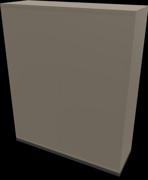 Actual product image Narbutas Choice sliding door cabinet (120 x 40 x 146.5 cm)