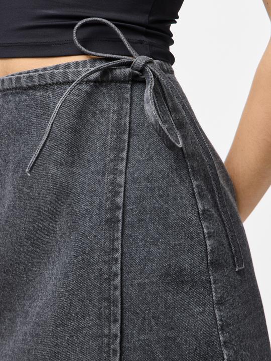 Produktbild Pieces PCFLORA DENIM Wickelrock (S)