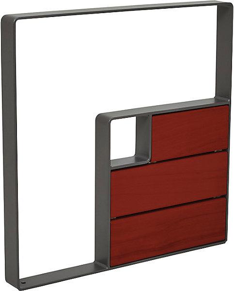 Grau, Holz dunkel