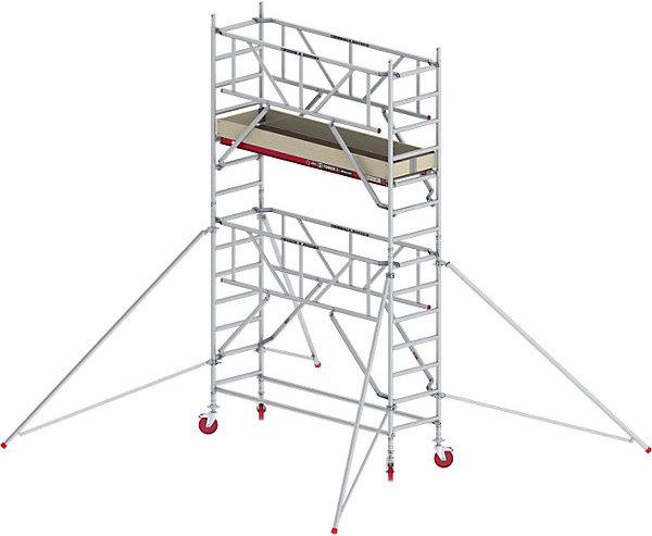 Actual product image Altrex RS TOWER 41 slim mobile access tower with Safe-Quick®, wooden platform, length (Scaffolding, 240 cm)