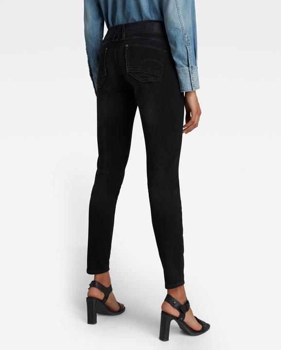 Produktbild G-Star Lynn Mid Skinny Elto Nero Superstretch dusty grey (W33/L32)
