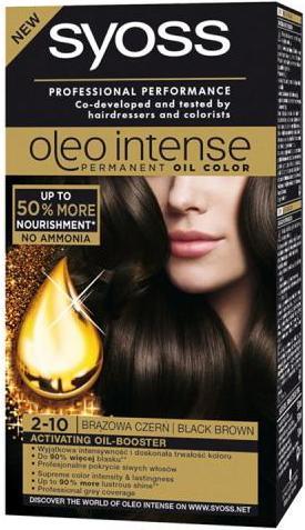 Image du produit Syoss Oleo Intense Hair Dye 2-10 Brown Black (2-10 Marron Noir)