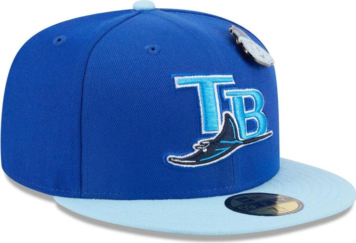 Actual product image New Era 59Fifty Fitted Cap - ELEMENTS PIN Tampa Bay Rays (7 5/8)