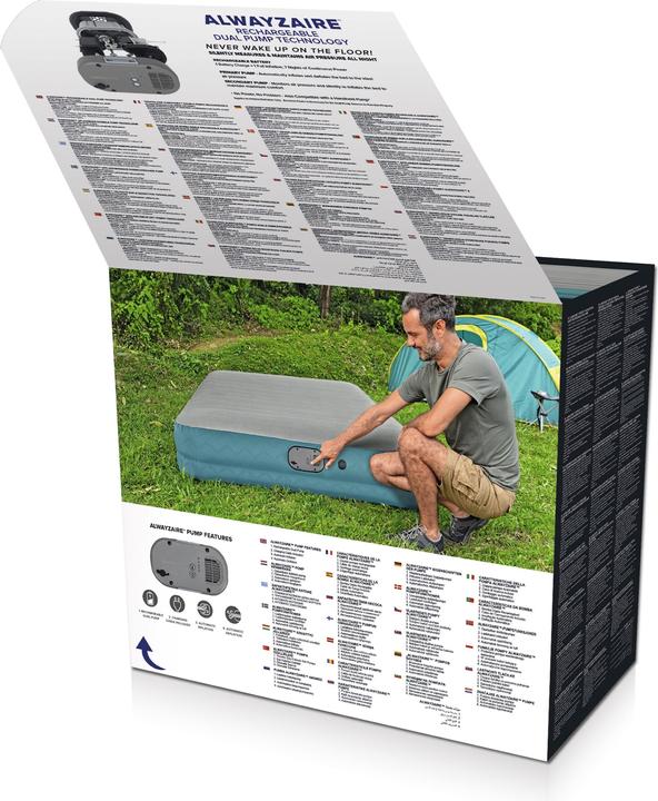 Actual product image Bestway AlwayzAire (152 x 203 cm)
