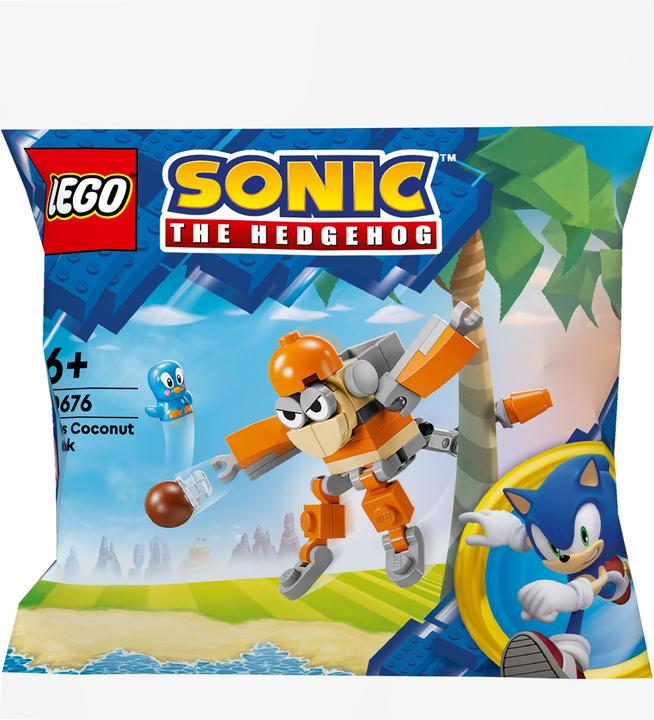 Produktbild Jakks Pacific Kikis Kokosnussattacke (30676, LEGO Sonic)