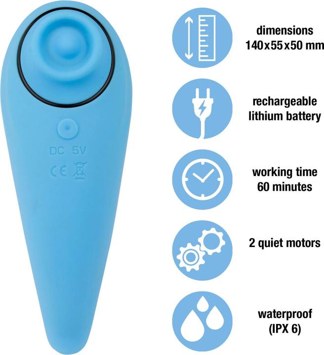 Actual product image Baci FemmeGasm Tapp 2 - Turquoise
