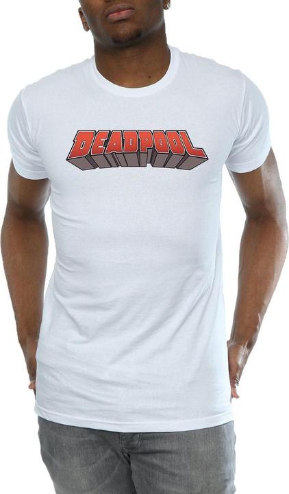 Produktbild Deadpool Text Logo TShirt (3XL)