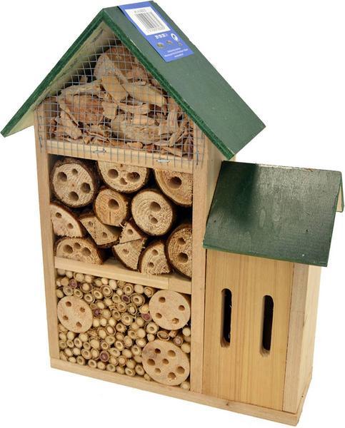 Produktbild Duvoplus Insektenhaus Nandor, 29x10x35cm (Marienkäfer, Schmetterlinge, Florfliegen, Ohrwürmer, Wildbienen, Grabwespen)