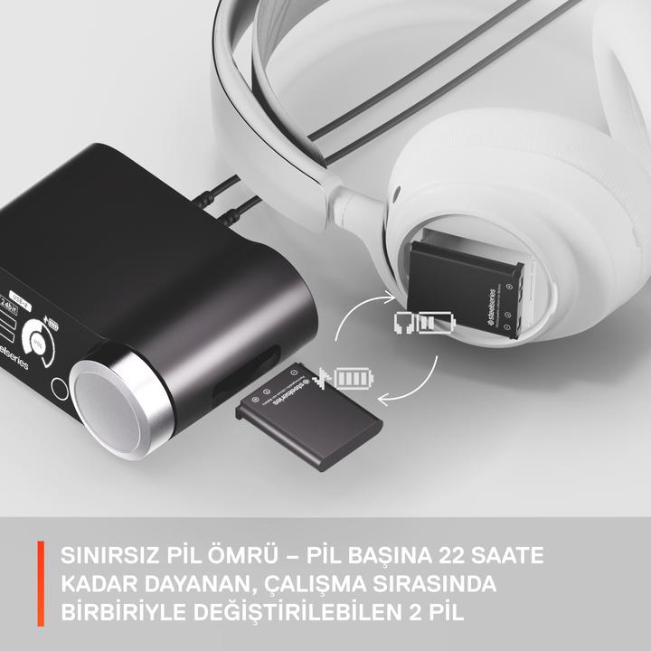 Image du produit SteelSeries Arctis Nova Pro WL X Blanc (Sans fil)