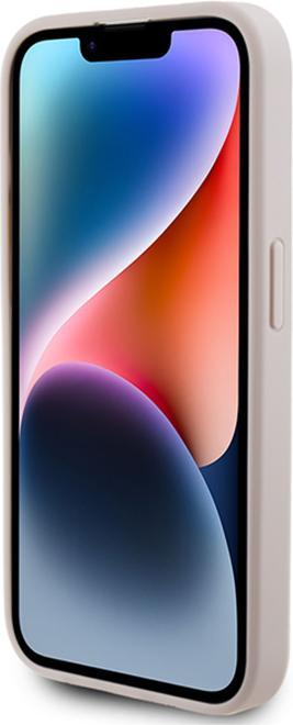 Produktbild Guess GUHCP15LG4GFPI iPhone 15 Pro 6.1" różowy/pink hard case 4G Metal Gold Logo (Apple iPhone 15 Pro)