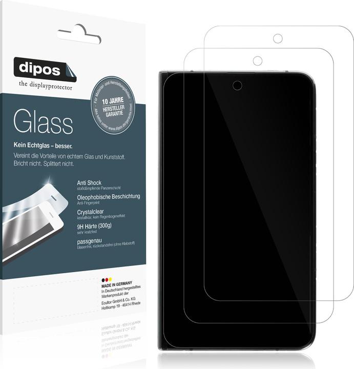 Produktbild Dipos Anti-Shock Displayschutz 9H (1 Stück, Google Pixel Fold)